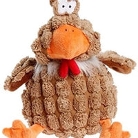 Petface Farmyard Buddies Chunky Chicken Dog Toy