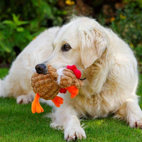 Petface Farmyard Buddies Chunky Chicken Dog Toy