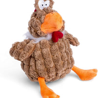 Petface Farmyard Buddies Chunky Chicken Dog Toy