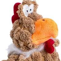 Petface Farmyard Buddies Chunky Chicken Dog Toy