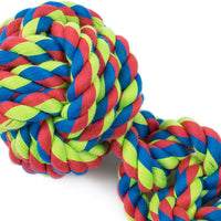 Petface Toyz Tug & Chase Rope Ball Puppy Dog Toy Tugger Interactive Outdoor Play (40cm/16)